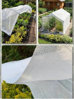 Фасадная сетка R-80/4x50 (для затенения) БЕЛАЯ