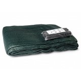 Фасадная сетка 80% затенения 1,5х20 метра с клипсой зеленая