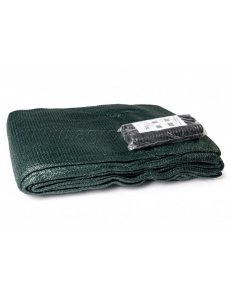 Фасадная сетка 80% затенения 3 х 10 метра с клипсой зеленая